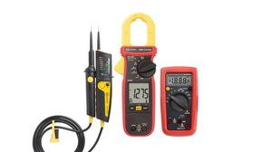 Digital Multimeter + Voltage and Continuity Tester + Current Clamp Meter, 10A, 20MOhm,